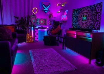 ZŁĄCZKA DO TAŚM LED COB RGB 10mm KĄTOWA NAROŻNA DWUSTRONNA NEON CLIPS