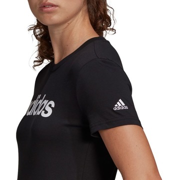 Koszulka damska adidas Essentials Slim T-Shirt czarna GL0769 L