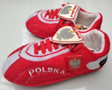 Туфли на шипах Sloffie POLAND, забавный подарок фанату, размеры 45 - 47.