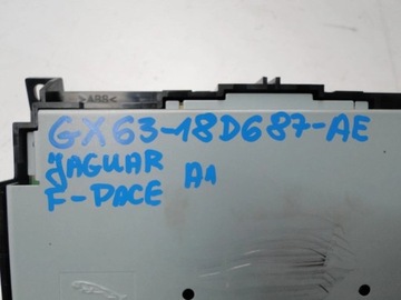 GX63-18D687-AE PANEL KLIMATIZACE ZADNÍ JAGUAR F-PACE