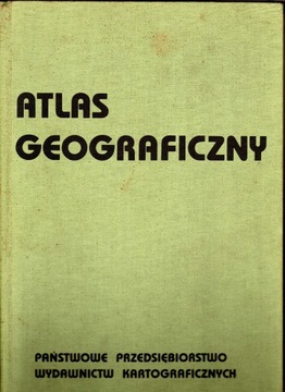 ATLAS GEOGRAFICZNY HENRYK GÓRSKI WANDA JĘDRZEJEWSKA