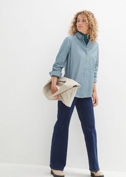 46 BLUZKA KOSZULOWA OVERSIZE