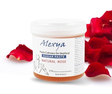 САХАРНАЯ ПАСТА ДЛЯ ДЕПИЛЯЦИИ ALEXYA НАТУРАЛЬНАЯ РОЗА