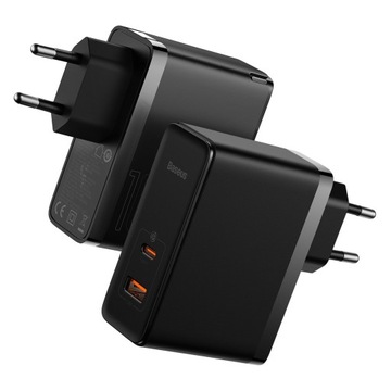 Настенное зарядное устройство Baseus GaN5 Pro PD 100 Вт, 1x USB-