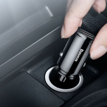 АВТОМОБИЛЬНОЕ ЗАРЯДНОЕ УСТРОЙСТВО BASEUS FAST ДЛЯ ТЕЛЕФОНА 30 Вт 2x USB 5A QC 3.0 AFC