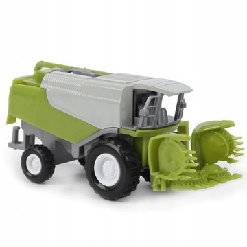1:50 Модель сельскохозяйственного комбайна и фермерского автомобиля
