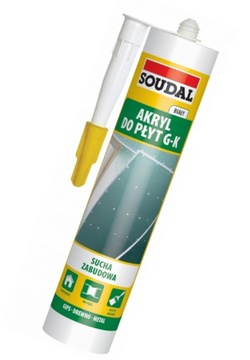 Soudal Akryl Do Płyt Gips-Karton Biały 280ml