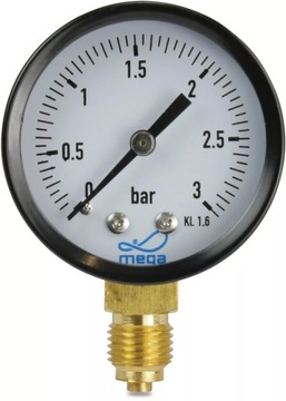 Manometr suchy 50mm 10bar