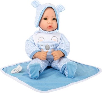 Lalka bobas dla dzieci Lucas dodatki Small Foot 2+