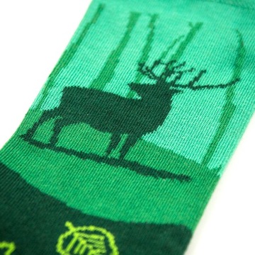 Разноцветные носки MOOSE ANIMALS DEER 39-42