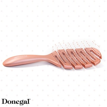 Donegal Вентилируемая щетка для распутывания волос, массажная, не выдергивается ВЕРХ