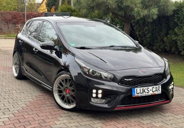 Kia Ceed II GT 5d 1.6 T-GDI 204KM 2017 Kia Ceed GT 1.6 204KM Climatronic NAVI Kamera PANO Bezwypadkowy SERWIS, zdjęcie 6