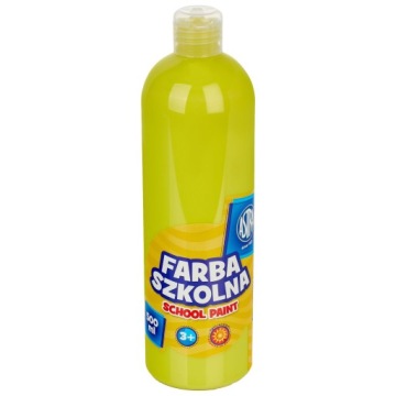 FARBA PLAKATOWA SZKOLNA CYTRYNOWA 500 ML ASTRA