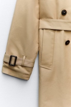 ТРЕНЧ ZARA CLASSIC БЕЖЕВЫЙ ВЕСНА S/M