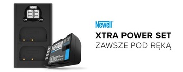 BATERIA AHDBT-501 GoPro Hero 7 Black Edition + ładowarka dwukanałowa ZESTAW