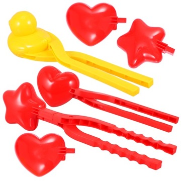 3шт зажимы для снежков зимняя уличная игрушка