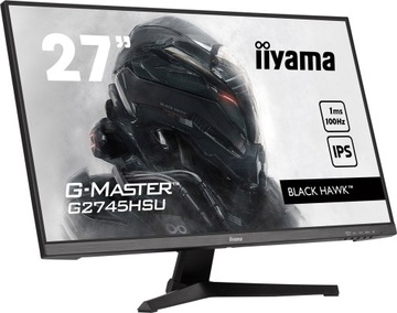 IIYAMA 27-дюймовый монитор Black Hawk G-Master G2745HSU-B1 IPS/FHD/100 Гц/1 мс