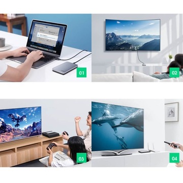 КОРПУС ДЛЯ HDD UGREEN 2,5 ДЮЙМА SATA 3.0 + КАБЕЛЬ USB C - USB A 0,5 М
