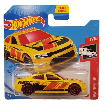 HOT WHEELS AUTA 15r DODGE CHARGER SRT STRAŻ MODEL