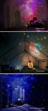 Звездный проектор Астронавт Ночник для комнаты с пультом Космос Галактика