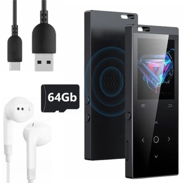 MP4 lynker MP3 MP4 czarny 64 GB