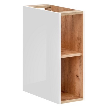 Niska szafka łazienkowa wisząca CAPRI WHITE 810