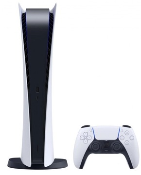 Тонкая консоль Sony Playstation 5 Digital Edition, 1 ТБ, набор из 2 новых планшетов