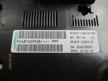 Счетчик часов RENAULT CLIO V 5 P248100950R