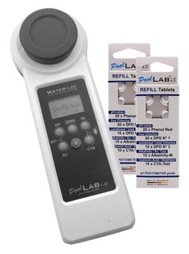 Fotometr elektroniczny tester wody PoolLab 1.0 z 70 tabletkami testowymi