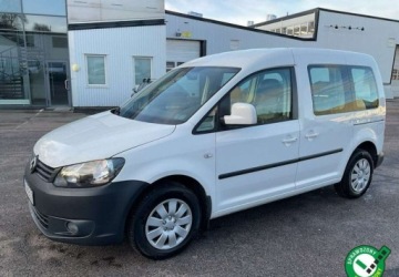 Volkswagen Caddy III Kombi Maxi 2.0 EcoFuel CNG 109KM 2010 Volkswagen Caddy 2.0 MPI 109 KM 5 osobowycena Export 2.0 BenzynaLPG