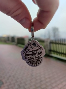 Beskidzka Integracja - брелок из нержавеющей стали