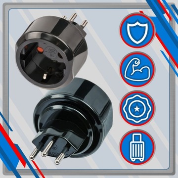 Вилка адаптера для путешествий, Швейцария