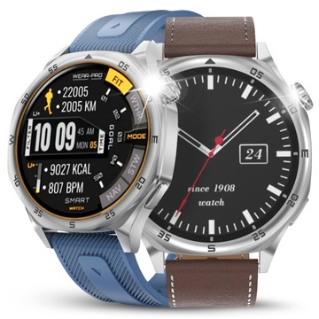 SMARTWATCH ZEGAREK MĘSKI MENU PL ROZMOWY PAMIĘĆ 4GB GALERIA VIDEO MP3 SPORT