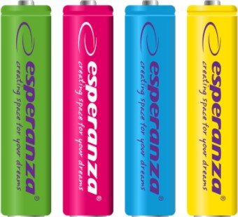 4x AKUMULATORKI BATERIE AAA R03 1000mAh