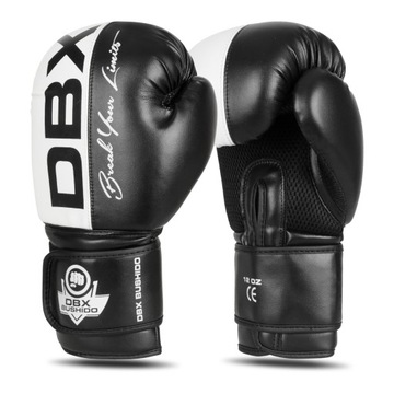 RĘKAWICE BOKSERSKIE SPARINGOWE TRENINGOWE Z SIATKĄ DBX BUSHIDO 14 oz