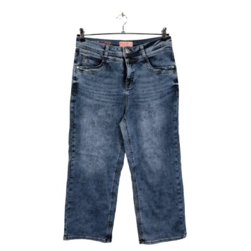 STREET ONE Damskie Jeansy z prostymi nogawkami