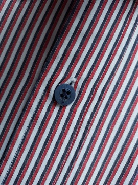 PAUL SMITH koszula z podwójnym kołnierzykiem 100% cotton 39/40 Button Down