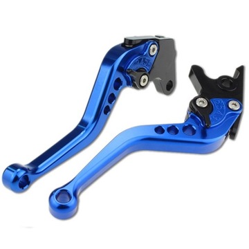 KRÓTKIE KLAMKI SPORTOWE YAMAHA R6 USA 2006-2009 CZARNE