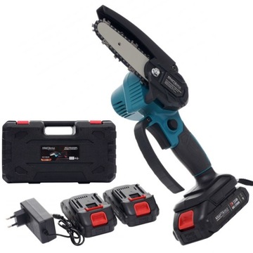 Мини -цепная пила 4 -дюймовая аккумулятор 2сак для деревянных ветвей