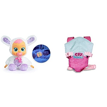 CRY BABIES 93140 INTERAKTYWNA LALKA ŚWIECI PŁACZE