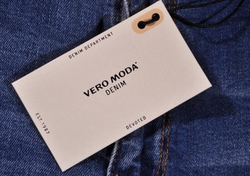 VERO MODA spodnie REGULAR blue jeans SEVEN _ W32 L32