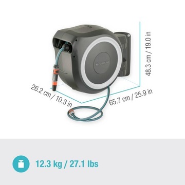 Zwijacz do węża ogrodowego GARDENA RollUp XL 35 m