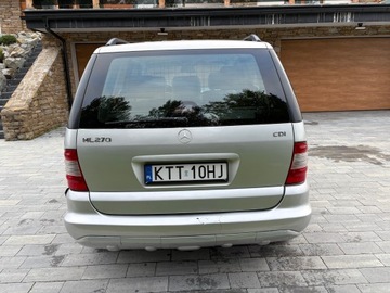 Mercedes Klasa M W163 Terenowy 2.7 (270 CDI) 163KM 2003 Mercedes ML 270 CDI 2003 rok. Przebieg 290 tys. km. Drugi właściciel., zdjęcie 2