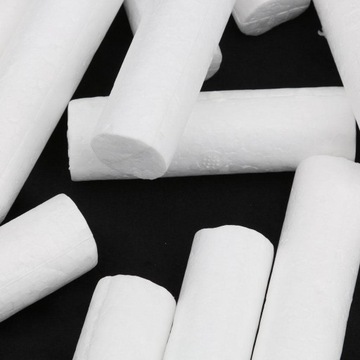 30 шт. Пенопласт белый для моделирования.