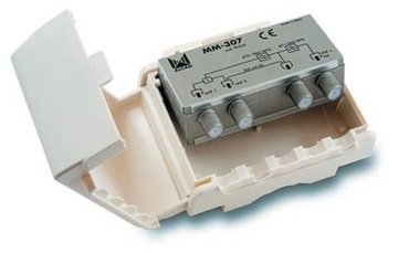 Zwrotnica Masztowa sumator antenowy ALCAD MM-307 2xUHF+VHF/FM