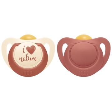 NUK FOR NATURE smoczek anatomiczny lateks 0-6 2pak