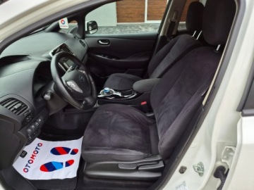 Nissan Leaf I Hatchback 5d Facelifting Elektryczny 109KM 2016 Nissan Leaf Sliczny Bialy elektryk 30KWH 149tys km Navi, kamera, automat f, zdjęcie 14
