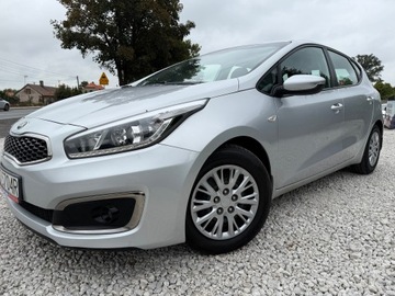 Kia Ceed II Hatchback 5d Facelifting 1.4 CRDi 90KM 2018 KIA CEED 1 WŁASCICIEL STAN BDB BEZWYPADKOWY W 100% 2kluczyki ks.serwisowe, zdjęcie 6