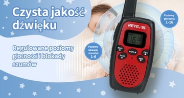 Коротковолновая радиостанция Retevis RT628S, Радио для детей