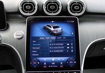 Mercedes Klasa C W206 2022 Mercedes-Benz Klasa C W206 2.0 278KM MHEV 4MATIC Automat Avantgarde Serwis, zdjęcie 21